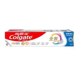 [贈品]高露潔全效專業淨白牙膏40公克