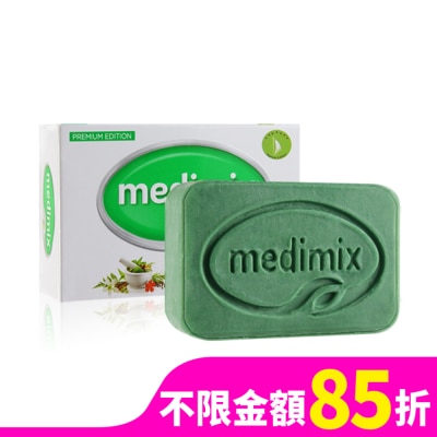 MEDIMIXAYURVEDA 阿育吠陀百年經典美膚皂125g(深綠)