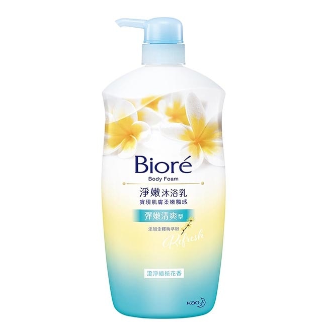 蜜妮淨嫩沐浴乳-彈嫩清爽型1000ml(沖繩緬梔花香)