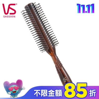 VS沙宣 負離子系列-沙宣圓卷髮梳VS95249BW