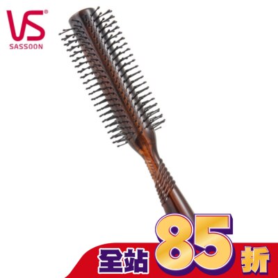 VS 沙宣 沙宣負離子圓捲髮梳VS95249BW