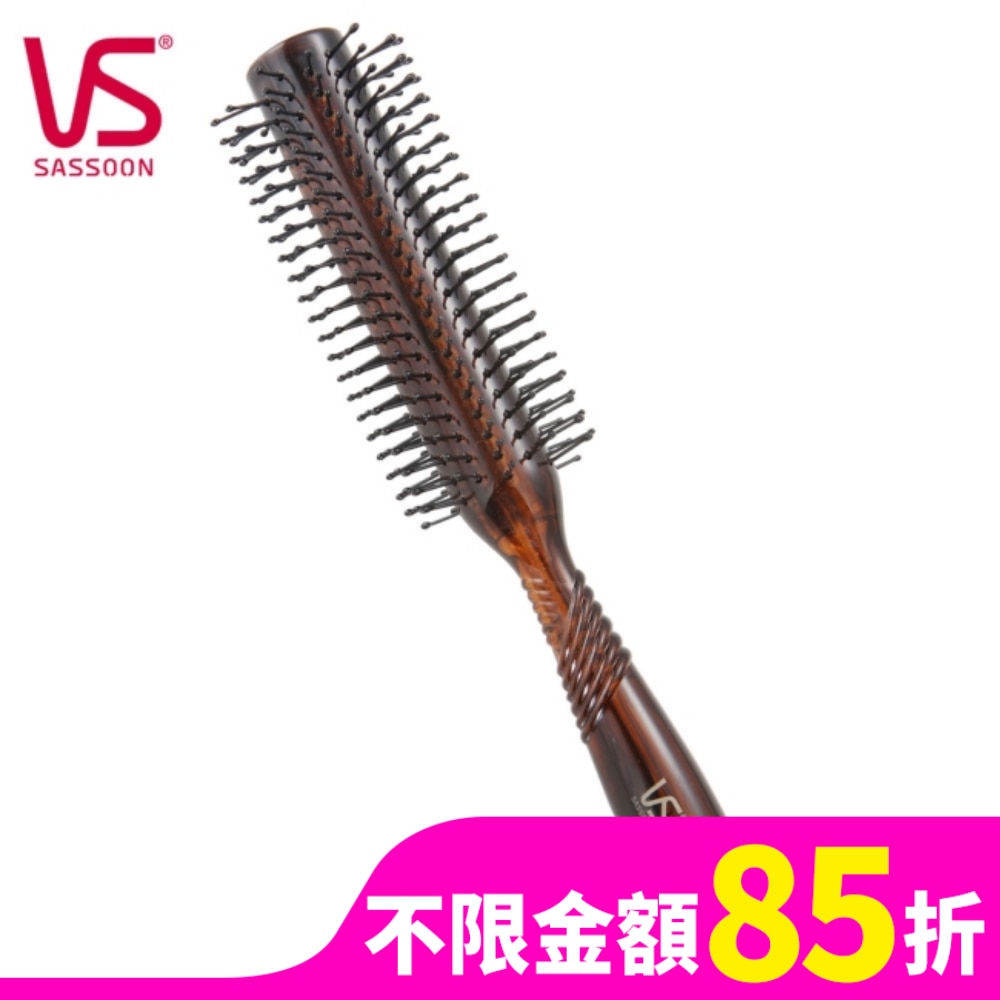 負離子系列-沙宣圓卷髮梳VS95249BW