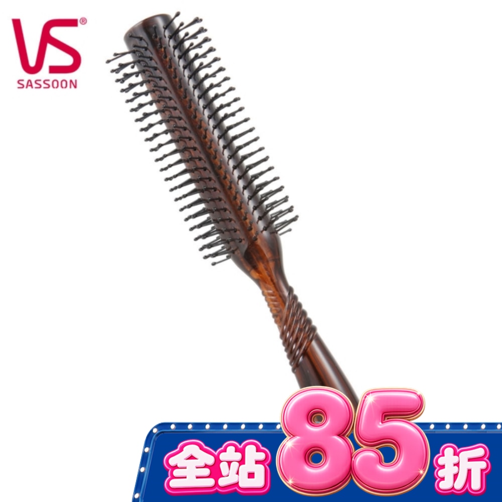 負離子系列-沙宣圓卷髮梳VS95249BW image