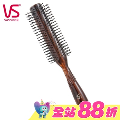 VS沙宣 - 負離子系列-沙宣圓卷髮梳VS95249BW