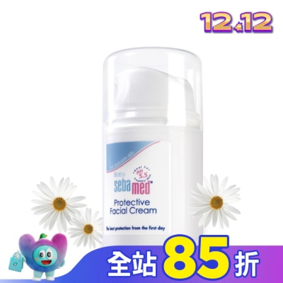 seba med 施巴 施巴pH5.5嬰兒全效柔護面霜50ml