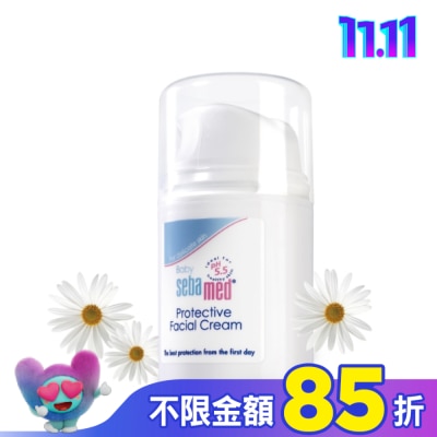 seba med 施巴 施巴pH5.5嬰兒全效柔護面霜50ml