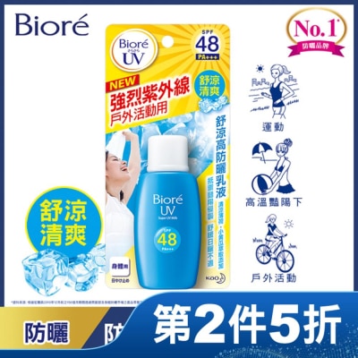 Biore 蜜妮 Biore舒涼高防曬乳液50ml