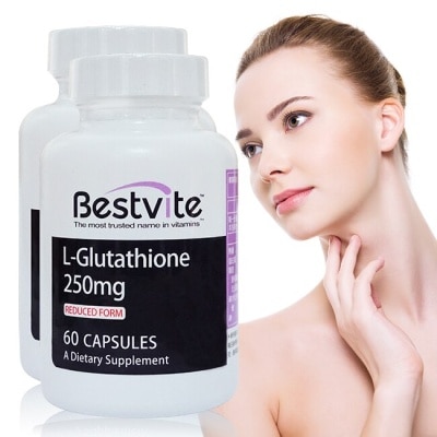 BESTVITE 【美國BestVite】必賜力頂級榖胱甘肽膠囊2瓶組 (60顆*2瓶)