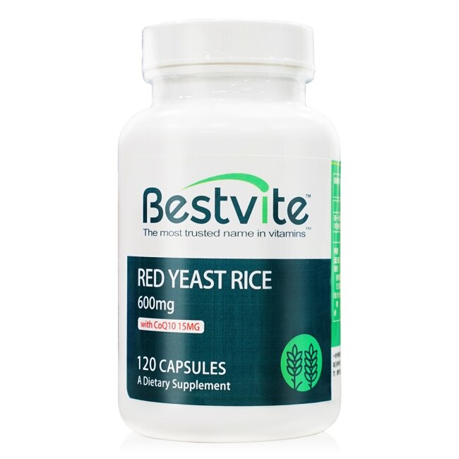 BestVite必賜力-紅麴Q10膠囊2瓶組 (120顆*2瓶)