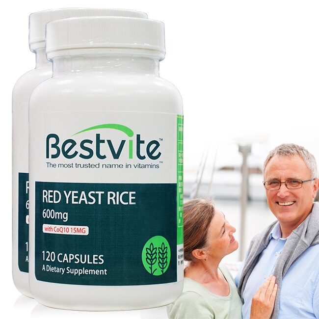 BestVite必賜力-紅麴Q10膠囊2瓶組 (120顆*2瓶)