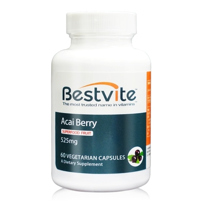 【美國BestVite】必賜力高濃縮巴西莓膠囊1瓶 (60顆)