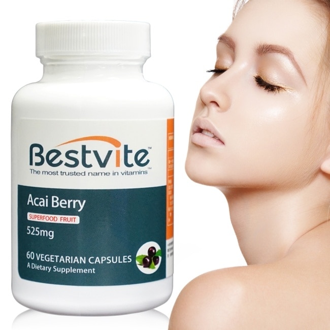 【美國BestVite】必賜力高濃縮巴西莓膠囊1瓶 (60顆)
