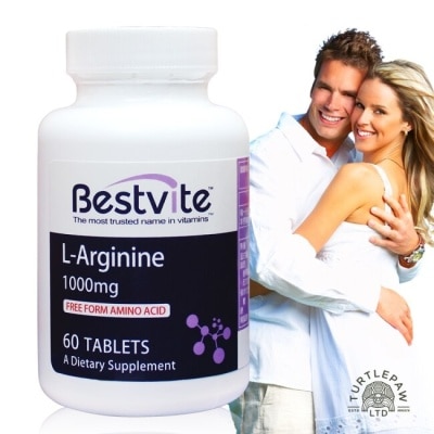 BESTVITE 【美國BestVite】必賜力左旋精胺酸錠1瓶 (60錠)