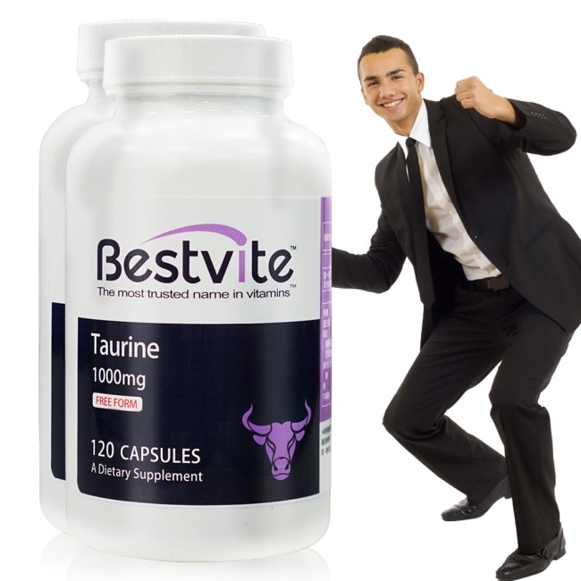 BestVite必賜力-牛磺酸膠囊2瓶組 (120顆*2瓶)