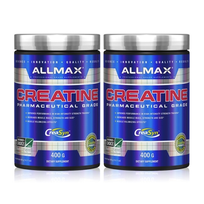 【加拿大ALLMAX】奧美仕肌酸粉末2瓶組 (400公克*2瓶)