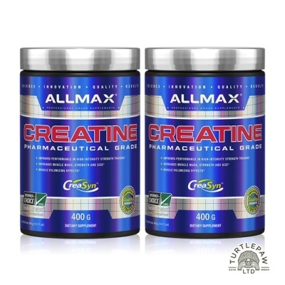 ALLMAX 【加拿大ALLMAX】奧美仕肌酸粉末2瓶組 (400公克*2瓶)