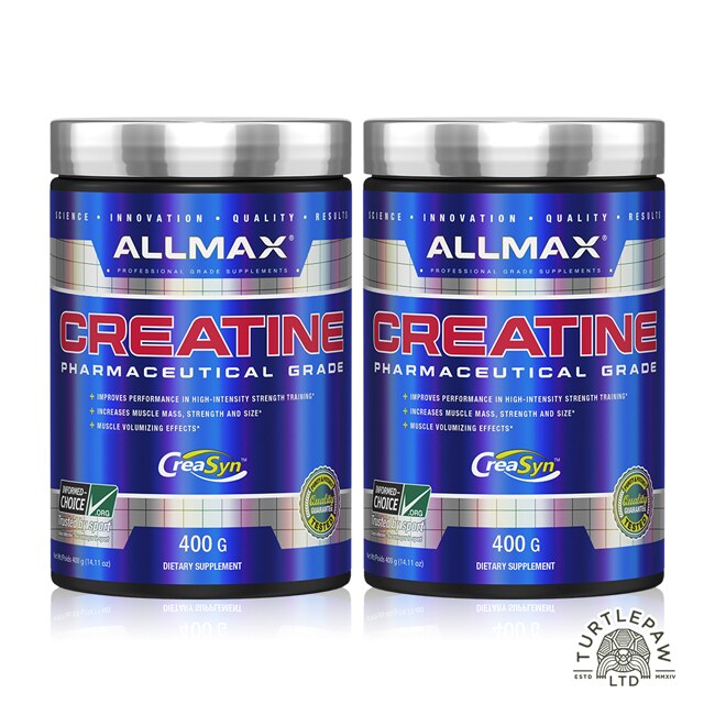 【加拿大ALLMAX】奧美仕肌酸粉末2瓶組 (400公克*2瓶)