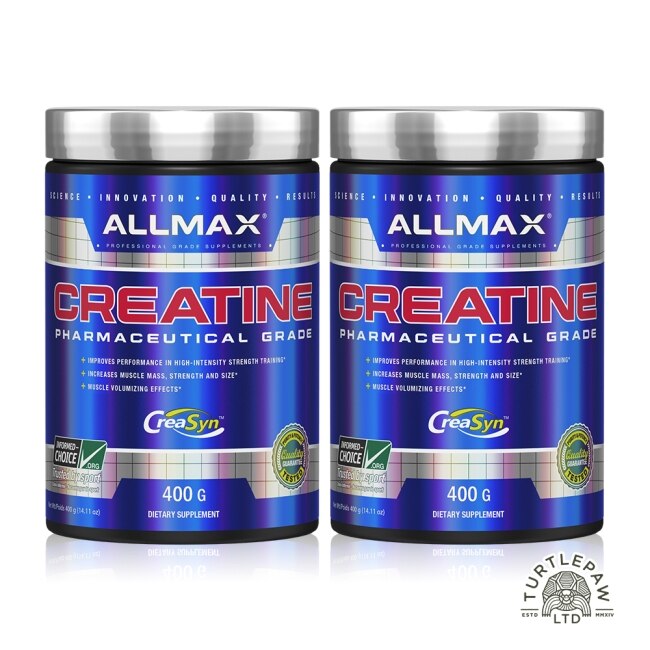 【加拿大ALLMAX】奧美仕肌酸粉末2瓶組 (400公克*2瓶)