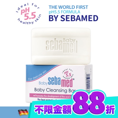 seba med 施巴 施巴嬰兒潔膚皂100g image