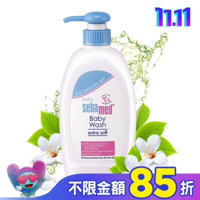 seba med 施巴 施巴嬰兒舒敏浴露400ml