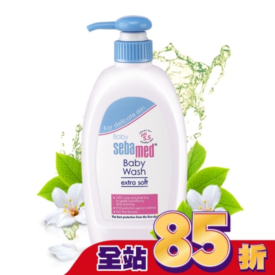 seba med 施巴 施巴嬰兒舒敏浴露400ml