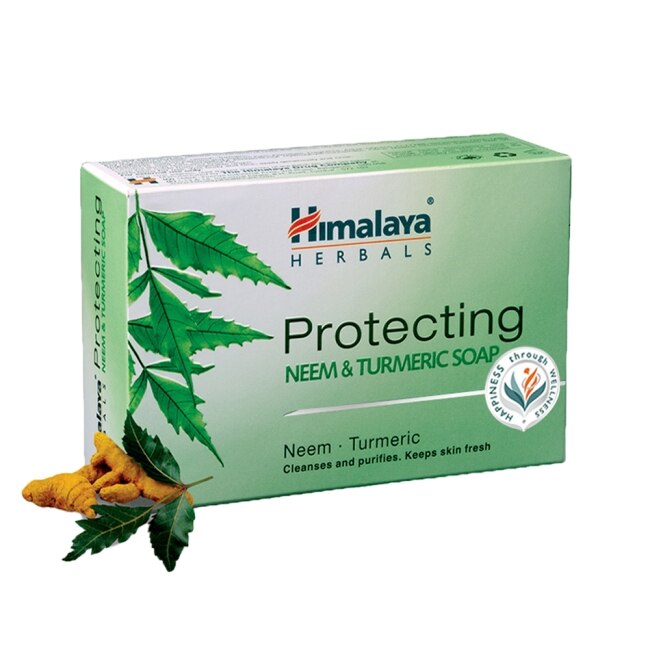 Himalaya 苦楝與薑黃香皂75g(6入)