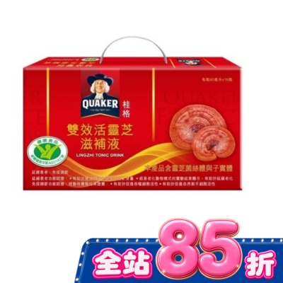 Quaker 桂格 - 桂格雙效活靈芝16入 image