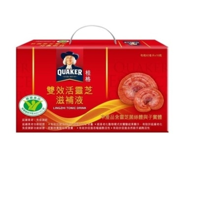 Quaker 桂格 桂格雙效活靈芝16入