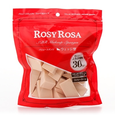 ROSYROSA ROSY ROSA 粉底液粉撲三角形 30個入