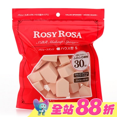 ROSYROSA - ROSY ROSA 粉底液粉撲五角形 30個入