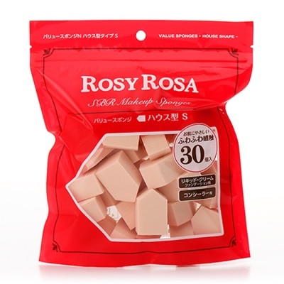 ROSYROSA ROSY ROSA 粉底液粉撲五角形 30個入