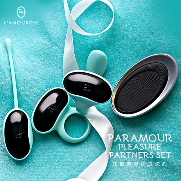 法國L`amourose Paramour set 派樂茉歡愉套裝 無線遙控共振 套組 綠