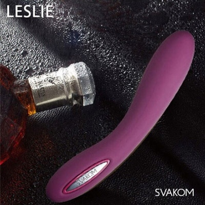 SVAKOM 美國SVAKOM Leslie 萊斯利 (獨特加熱鍵)智能模式6段變頻防水按摩棒 紫羅蘭