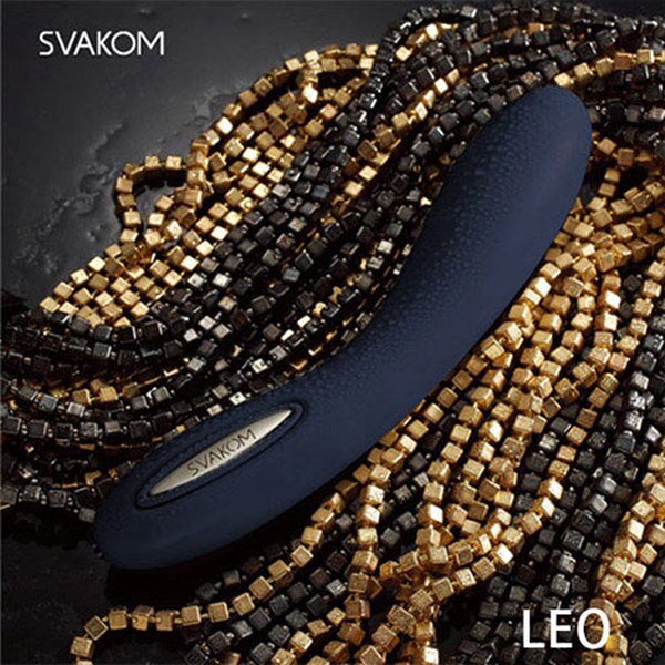美國SVAKOM Leo 裏奧 智能模式 6段變頻 長效功能 大型按摩棒 經典黑