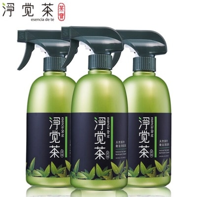 茶寶淨覺茶 天然茶籽衛浴清潔液(3瓶組)