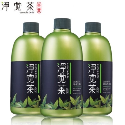 茶寶淨覺茶 天然茶籽地板洗潔液(3瓶組)