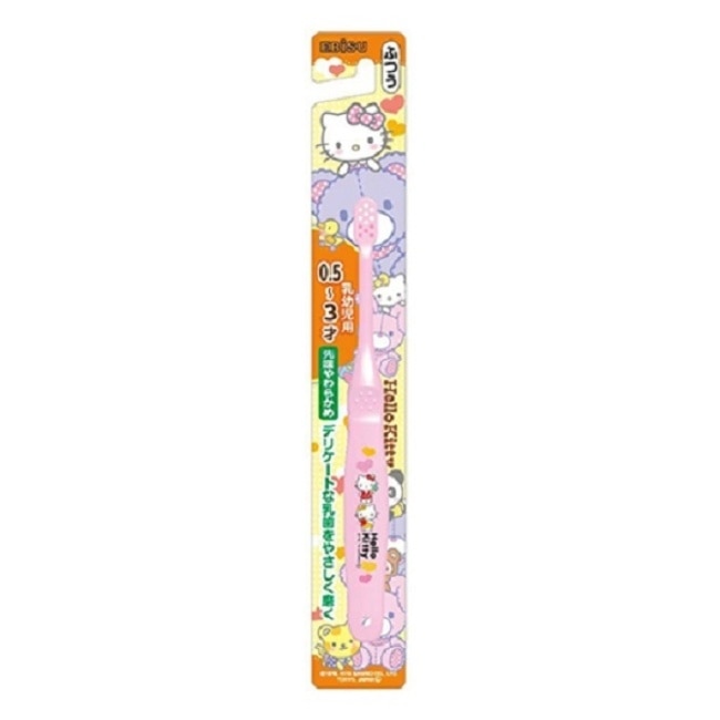 日本EBISU Hello Kitty 0.5~3歲兒童牙刷