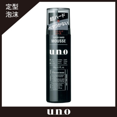 uno UNO 強硬作風定型慕斯180g