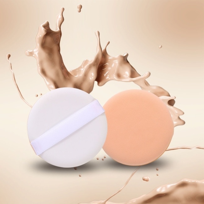 Miine 透亮妝感氣墊粉撲(2入)