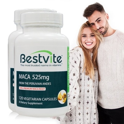 BESTVITE 【美國BestVite】必賜力瑪卡MACA膠囊2瓶組 (120顆*2瓶)