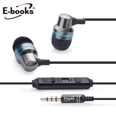 E-BOOKS E-books S40 電競音控鋁製耳道耳機麥克風