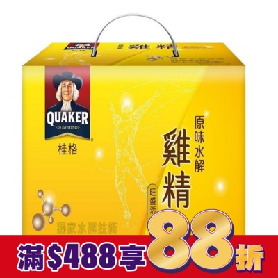 Quaker 桂格 桂格原味水解雞精18入
