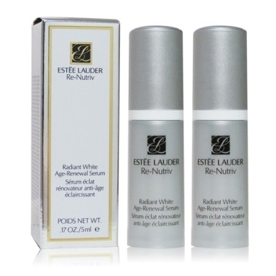 ESTEE LAUDER 雅詩蘭黛 ESTEE LAUDER雅詩蘭黛 白金級喚能湛白奇蹟精華(5ML)X2