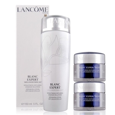 LANCOME - LANCOME 蘭蔻 激光煥白精華玫瑰露(150ml)送精華晚霜(15ML)X2