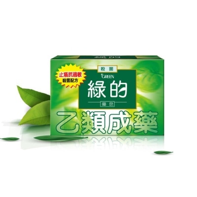 GREEN 乙)綠的藥皂3入