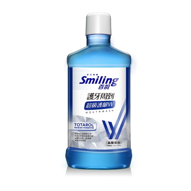 百齡護牙周到漱口水-超級護齦配方(晶鹽薄荷)750ml