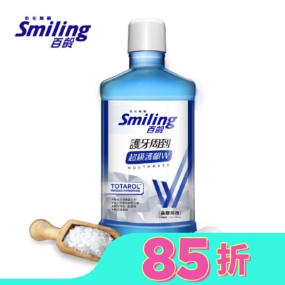 百齡 百齡護牙周到漱口水-超級護齦配方(晶鹽薄荷)750ml