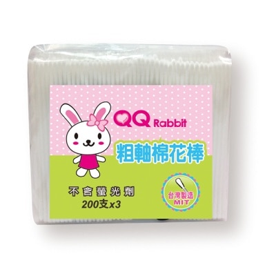 QQRABBIT QQ Rabbit棉花棒(粗)200*3