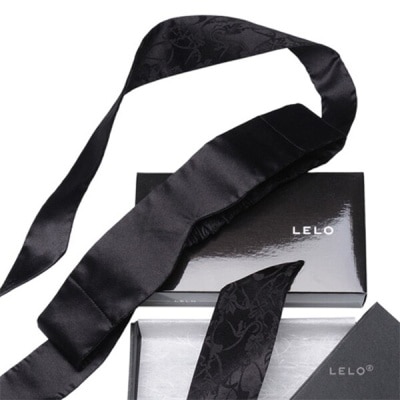 LELO 瑞典 LELO 絲綢系列 INTIMA SILK BLINDFOLD 純絲綢眼罩 (黑)