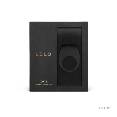 LELO 瑞典LELO-TOR 2 男性六段式時尚振動環-黑